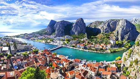 Omis, river Cetina, Croatia